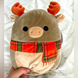 NWT Fall Patterson the Moose Harvest Squishmallow 7” 2022